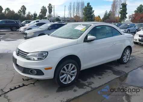 2012 Volkswagen Eos Komfort z USA, uszkodzony, nr VIN WVWBW7AH6CV004033